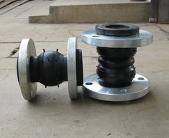 專業(yè)打造高質(zhì)量管道配件 山東專銷雙球體橡膠接頭廠